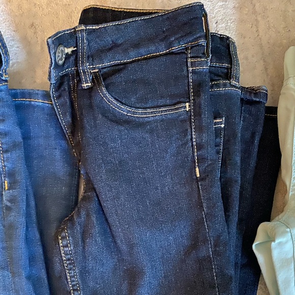 3- Pack Girls Jeans 5-6 - Picture 4 of 5